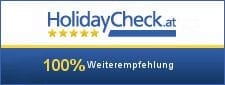 Rate us on HolidayCheck!